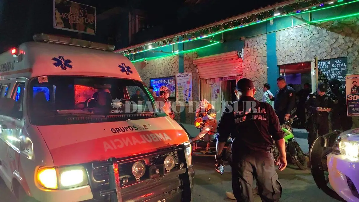 paramedicos y policias