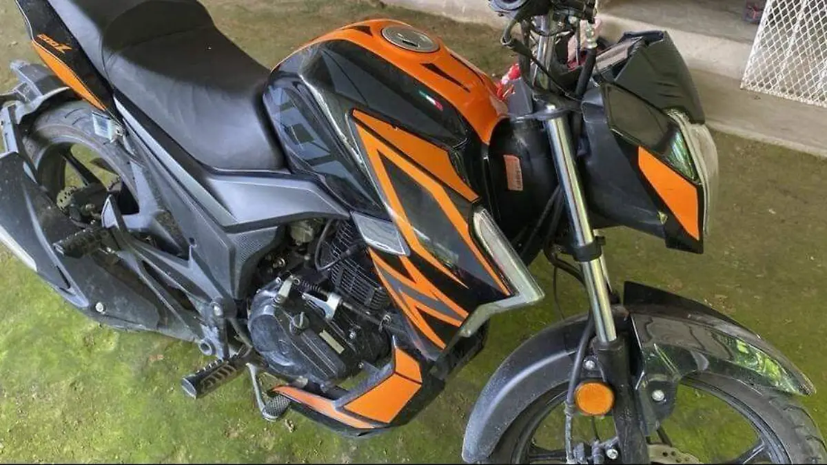 motocicleta robada