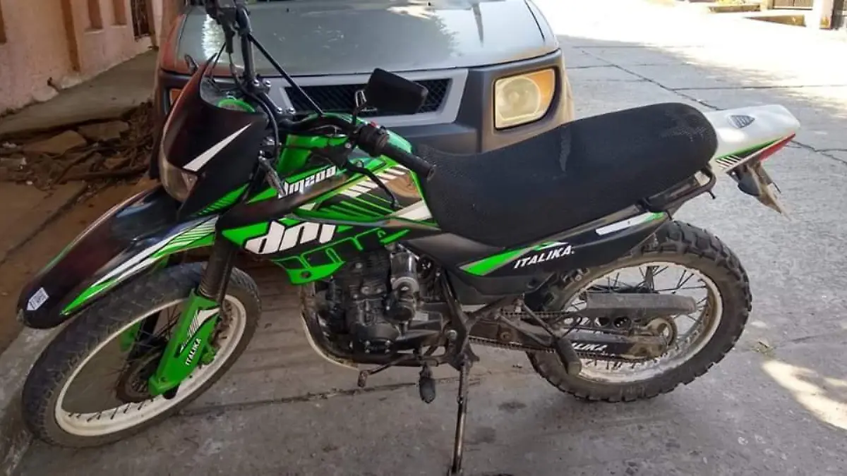 robo de motocicleta