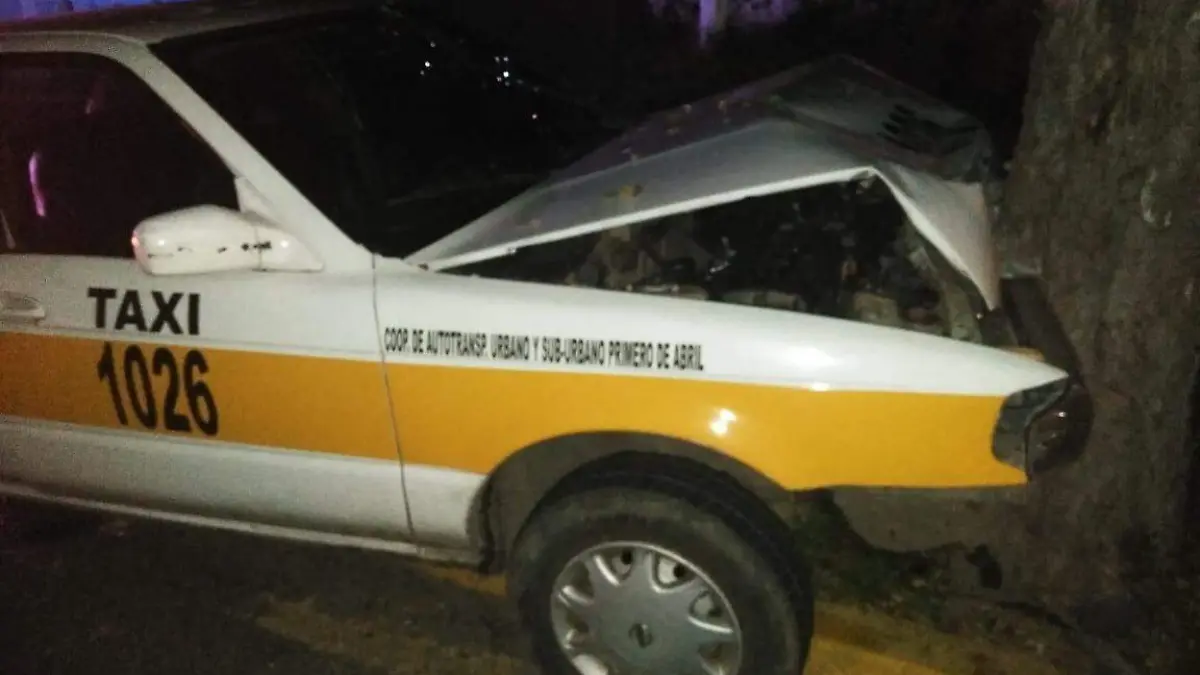 taxi abandonado