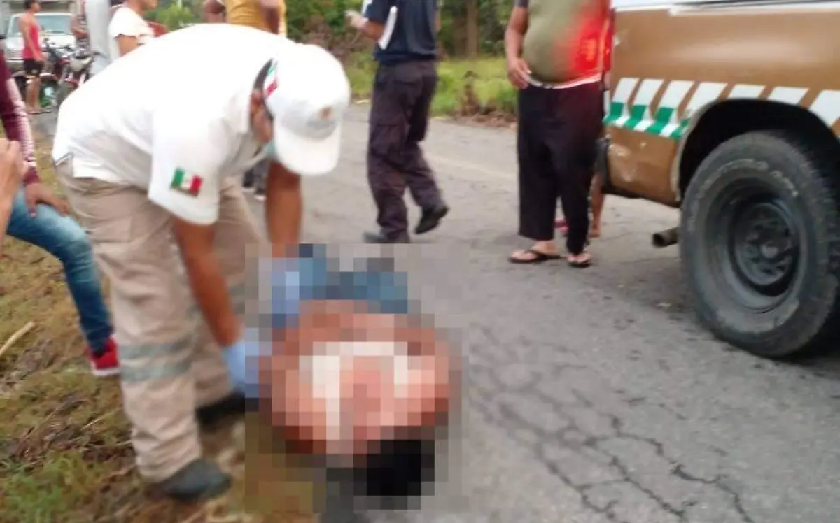 presunto ebrio rescatado