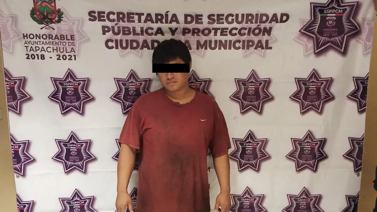 detenido agresor
