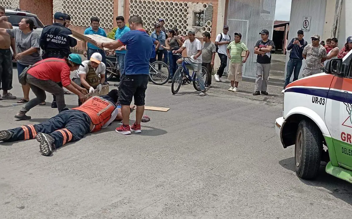 menor lesionado
