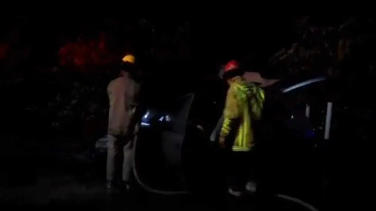 incendio automovil