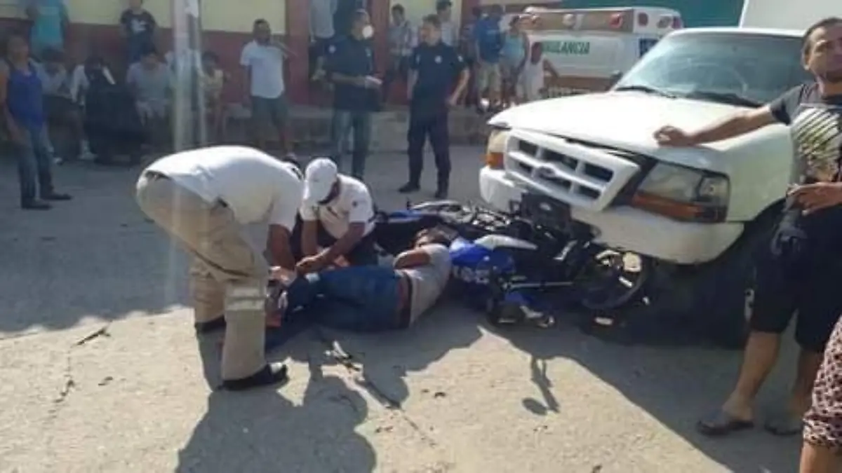atropellados por camión