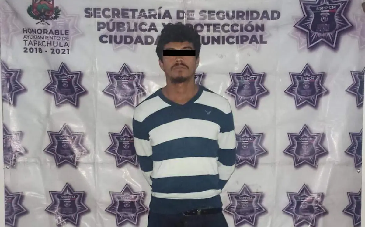 hondureño detenido 