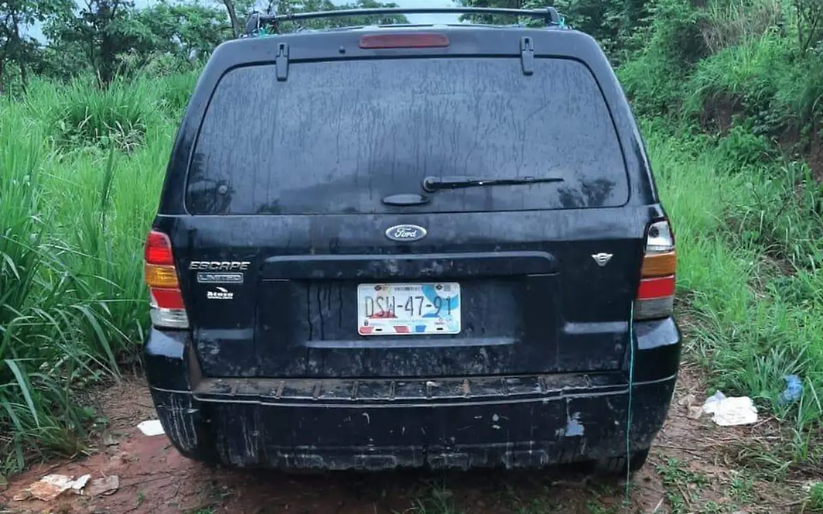 vehículo abandonado