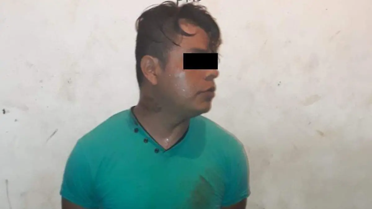 detenido por apedrear camioneta