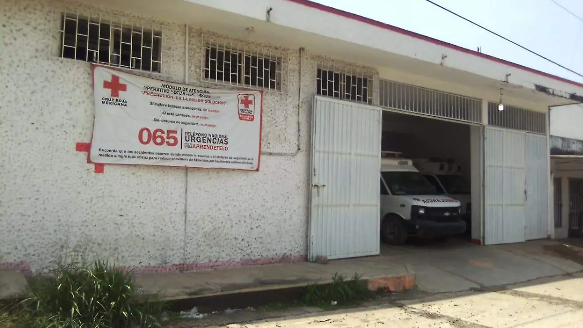 Cruz Roja en Huixtla