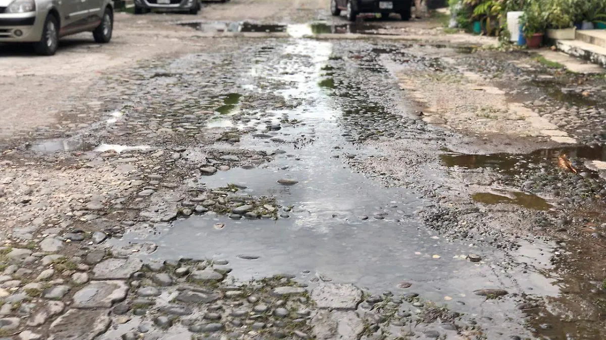 fuga de agua