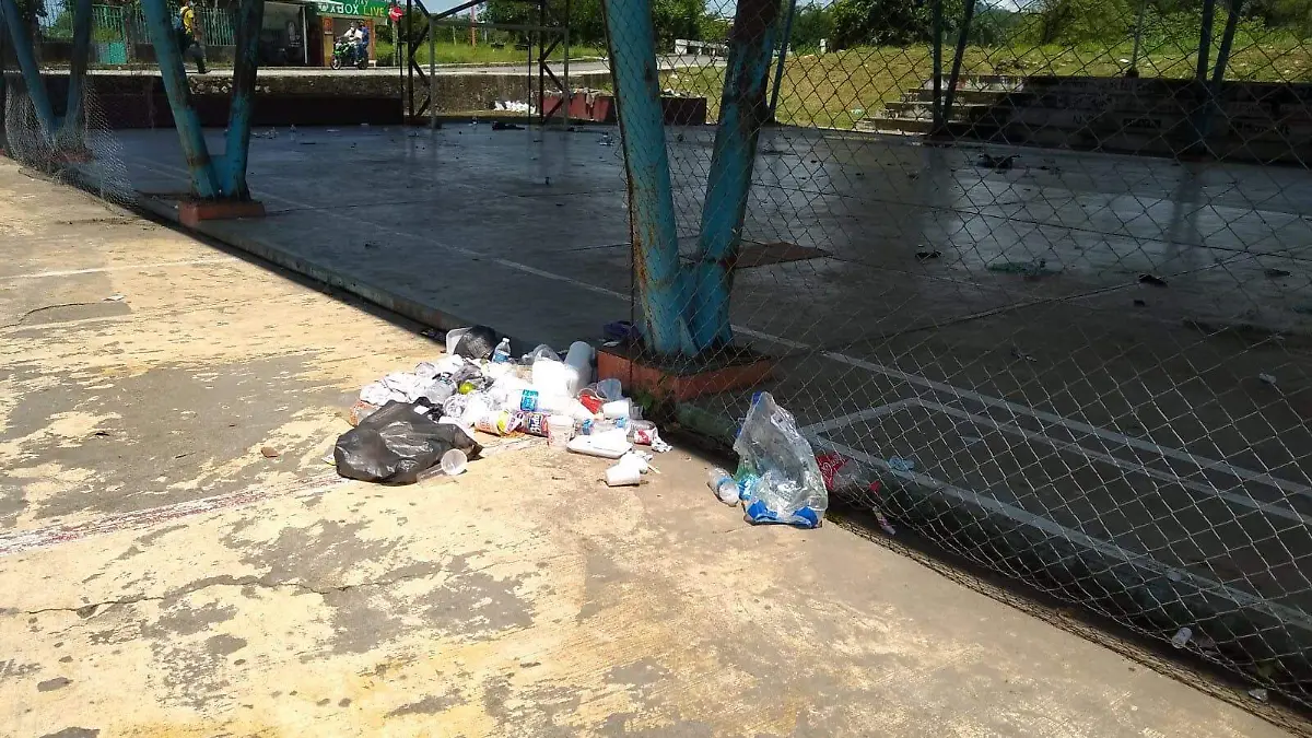 piden limpieza en el domo de la curva 2