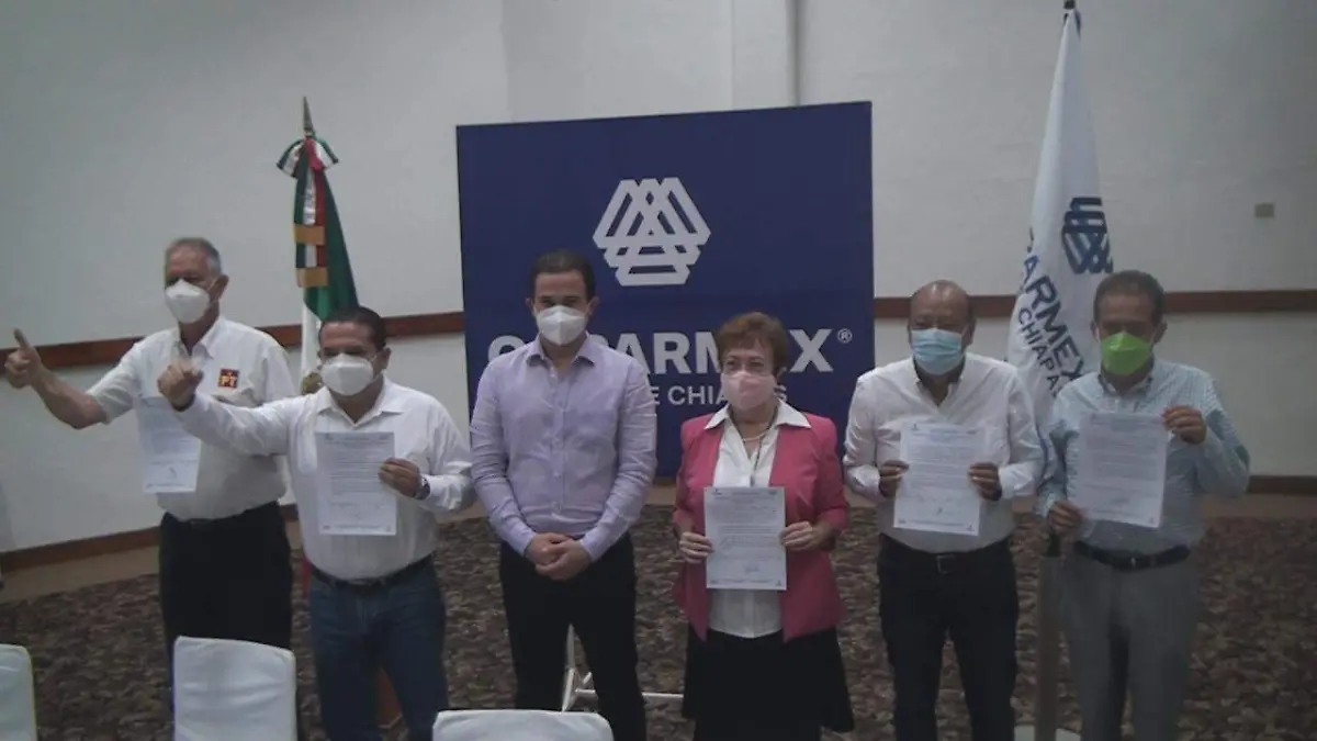 Reunion de coparmex con candidatos