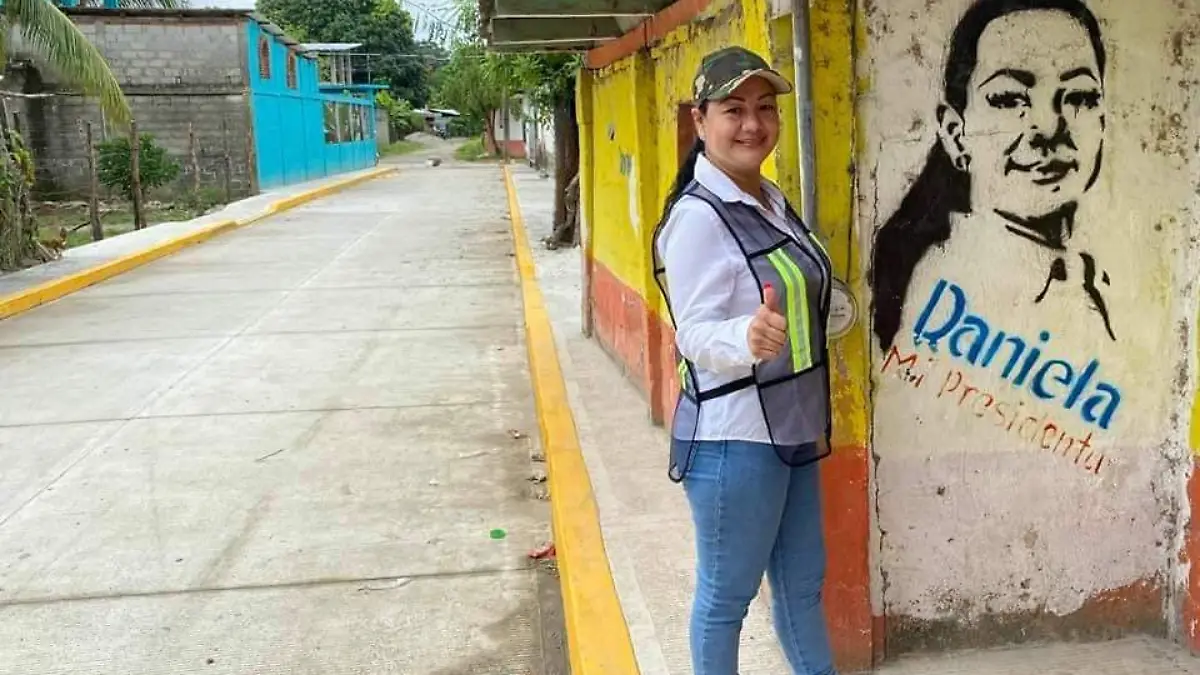 Daniela Estrada Choy, alcaldesa de Villa Comaltitlán