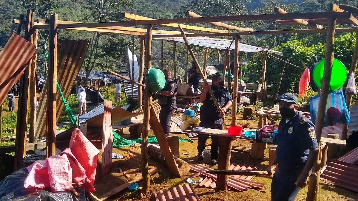 desalojo de la finca 1