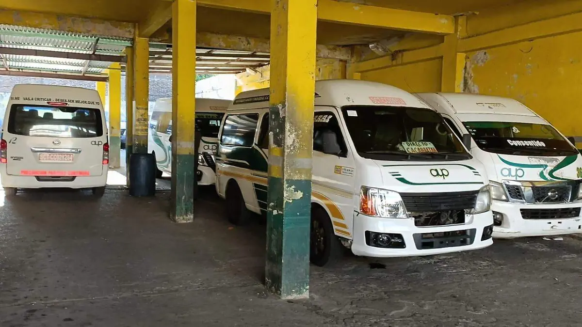 extorsión transporte público