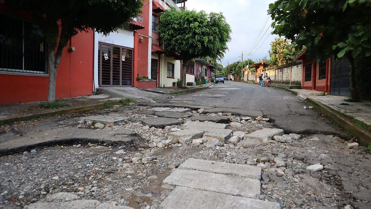 calles en mal estado cacahoatan 2 