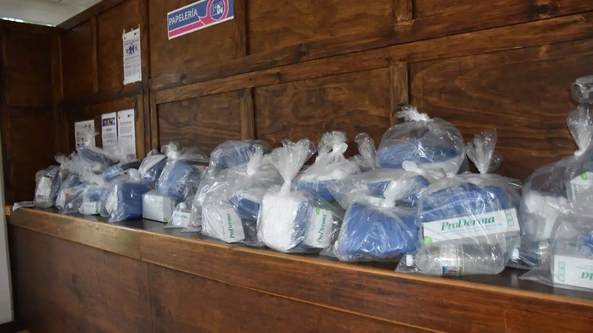 donaciones, material, medidas sanitarias