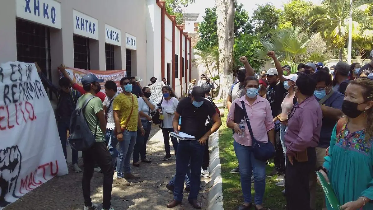 Protesta CNTE tapachula
