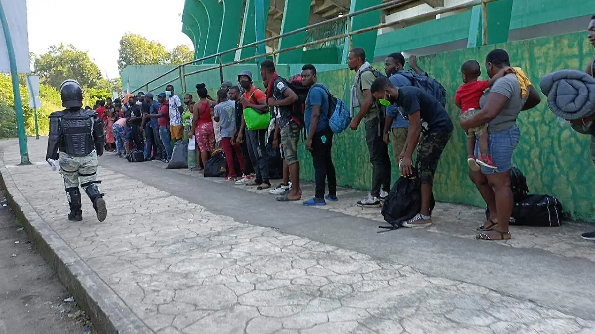 Migración desatada en la frontera sur del país