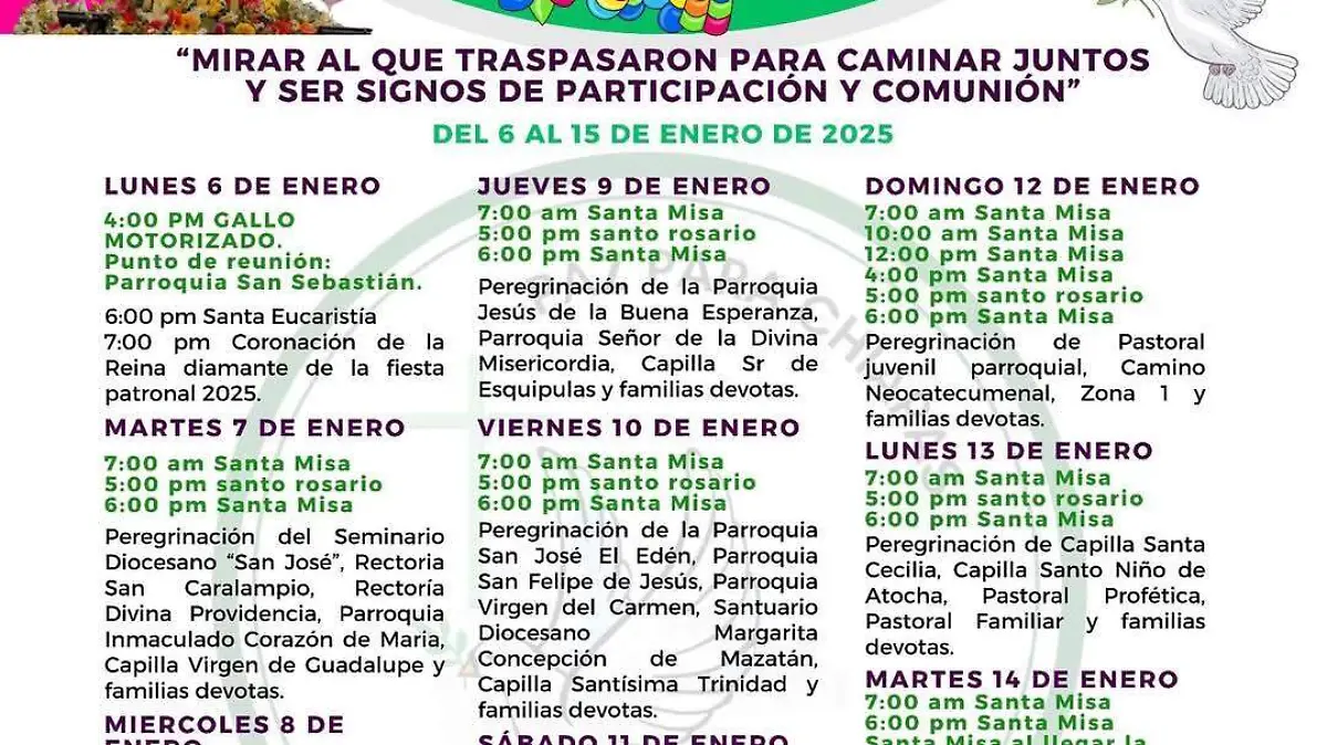 Programa de actividades 