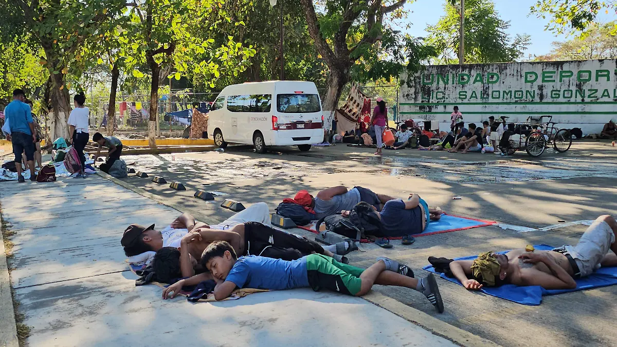 Migrantes en Escuintla 