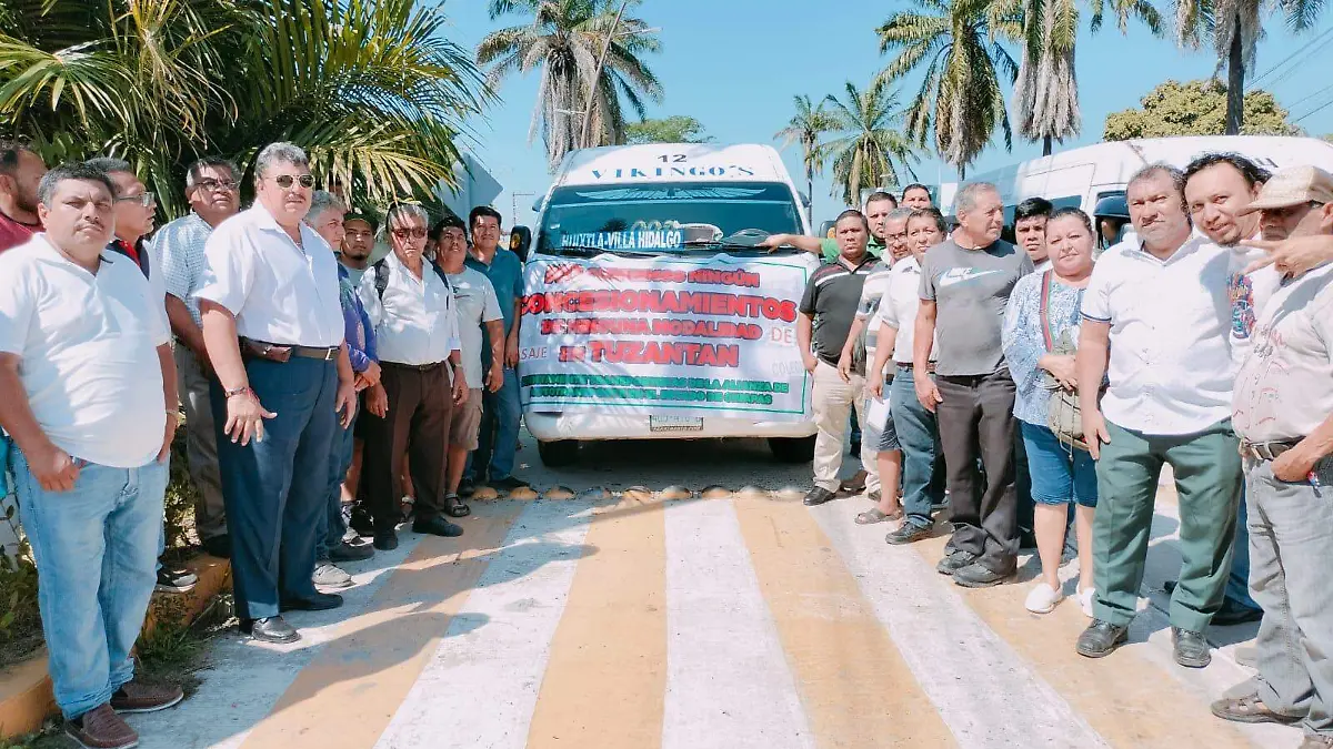 transportitas protestan