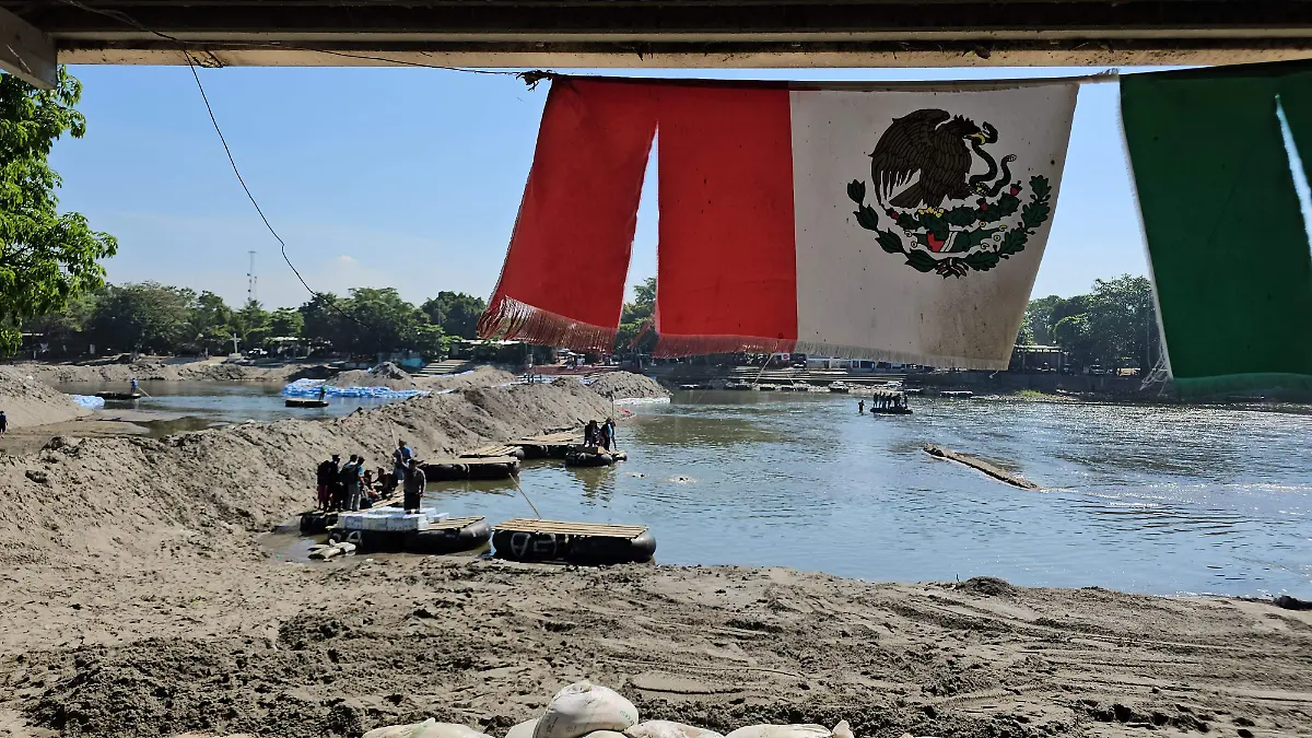 Orilla del rio suchate 