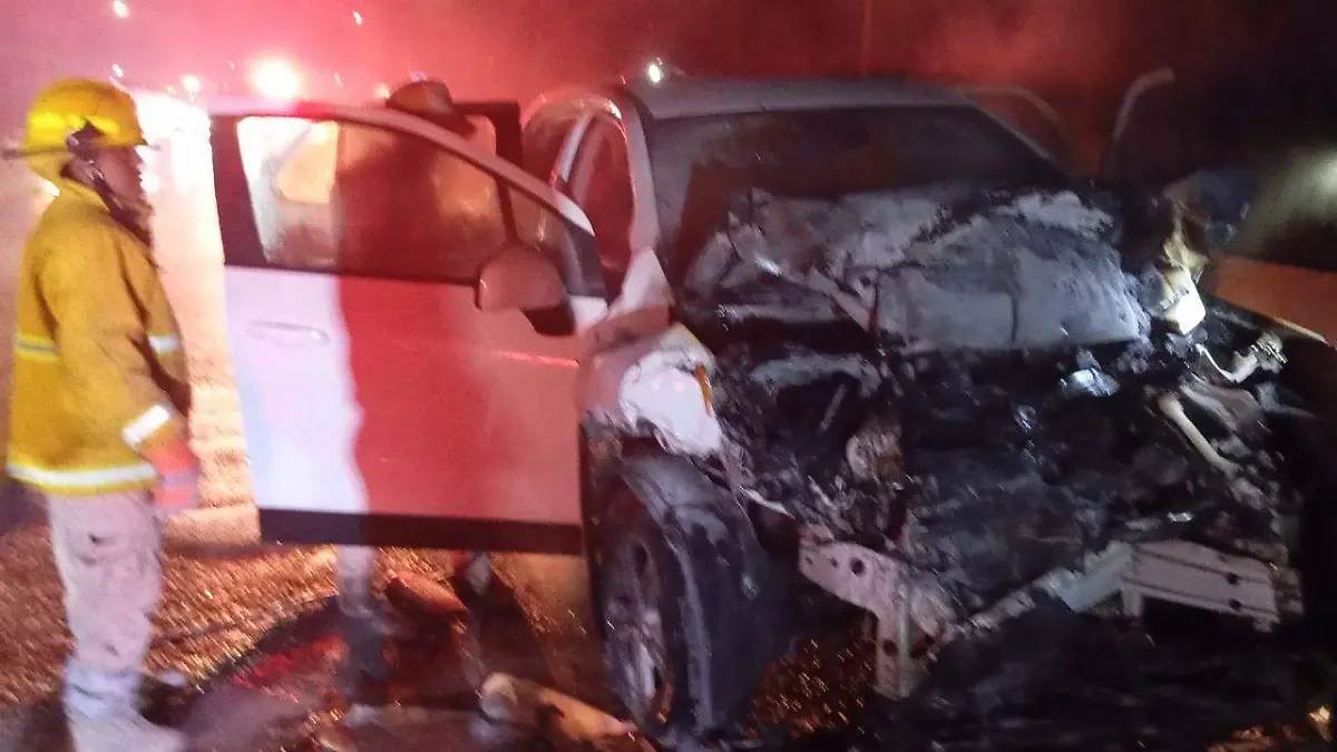 auto quemado