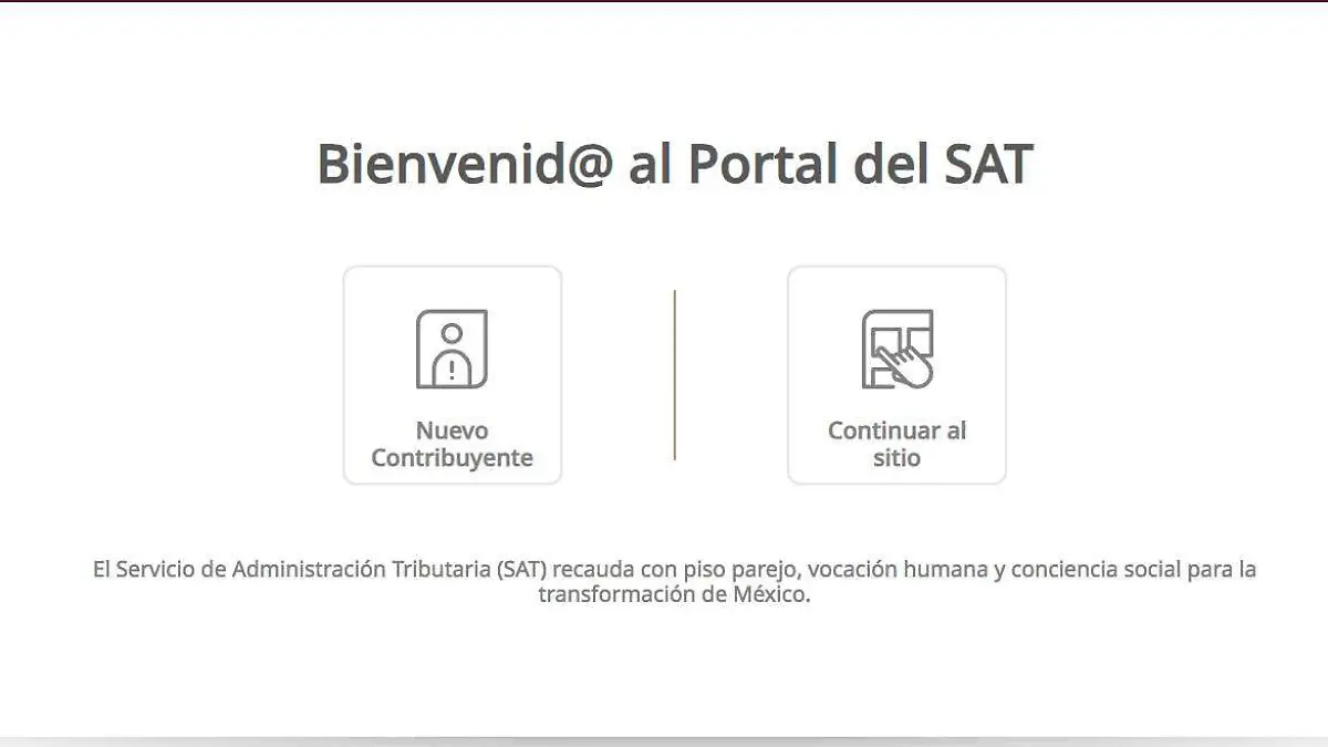 nuevo portal SAT