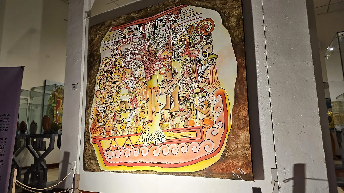 Exportación de pinturas en museo Tapachula 