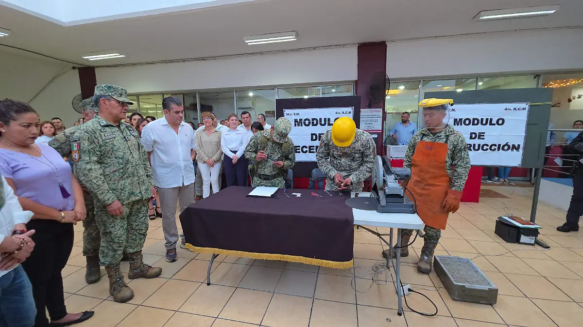 Canje de armas Tapachula