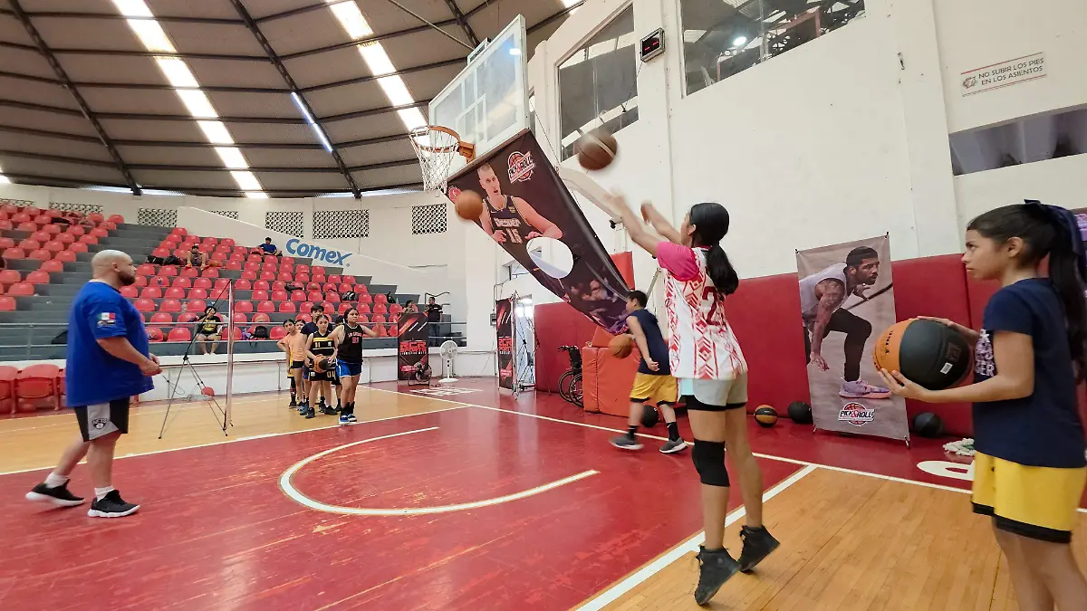 Campamento del básquetbol 