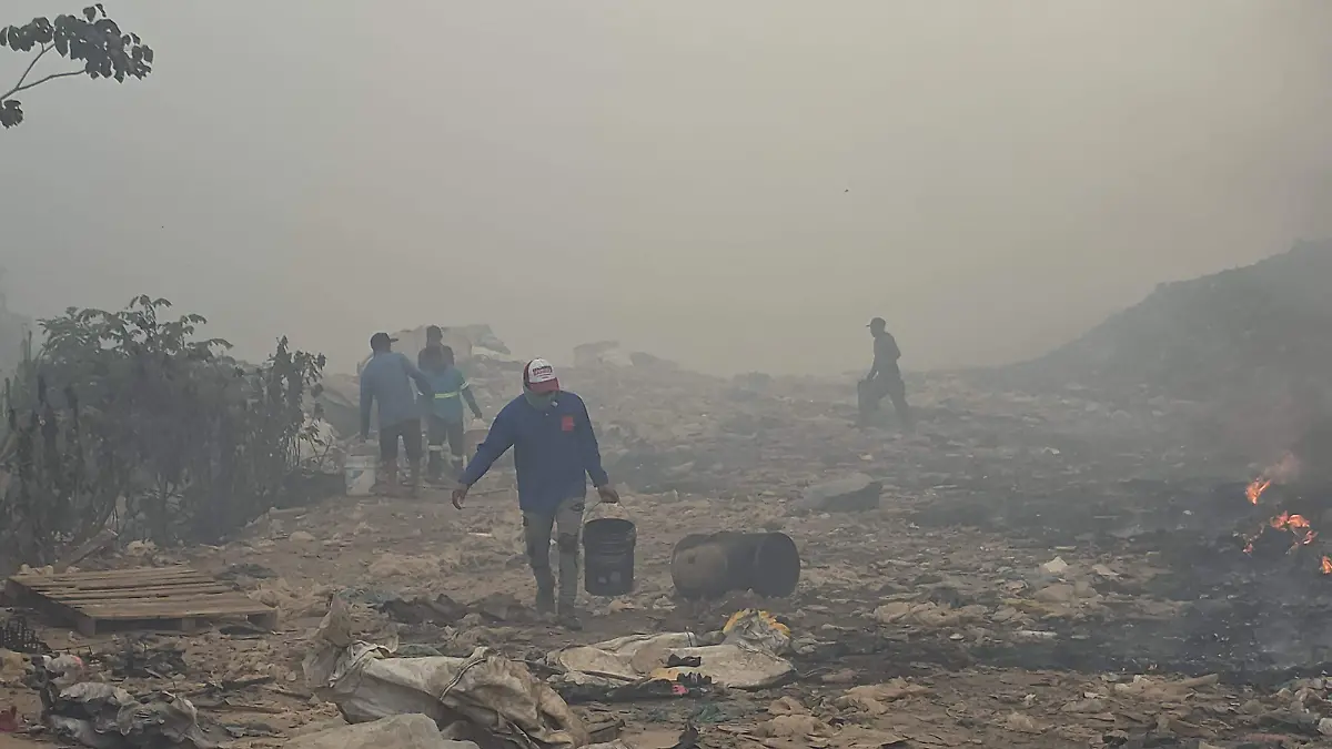 Incendio basurero Tapachula controlado 2