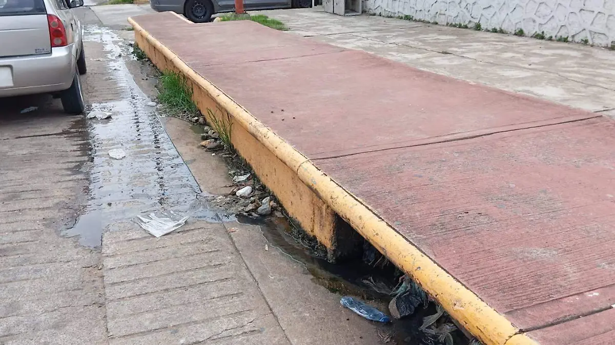 agua sucia