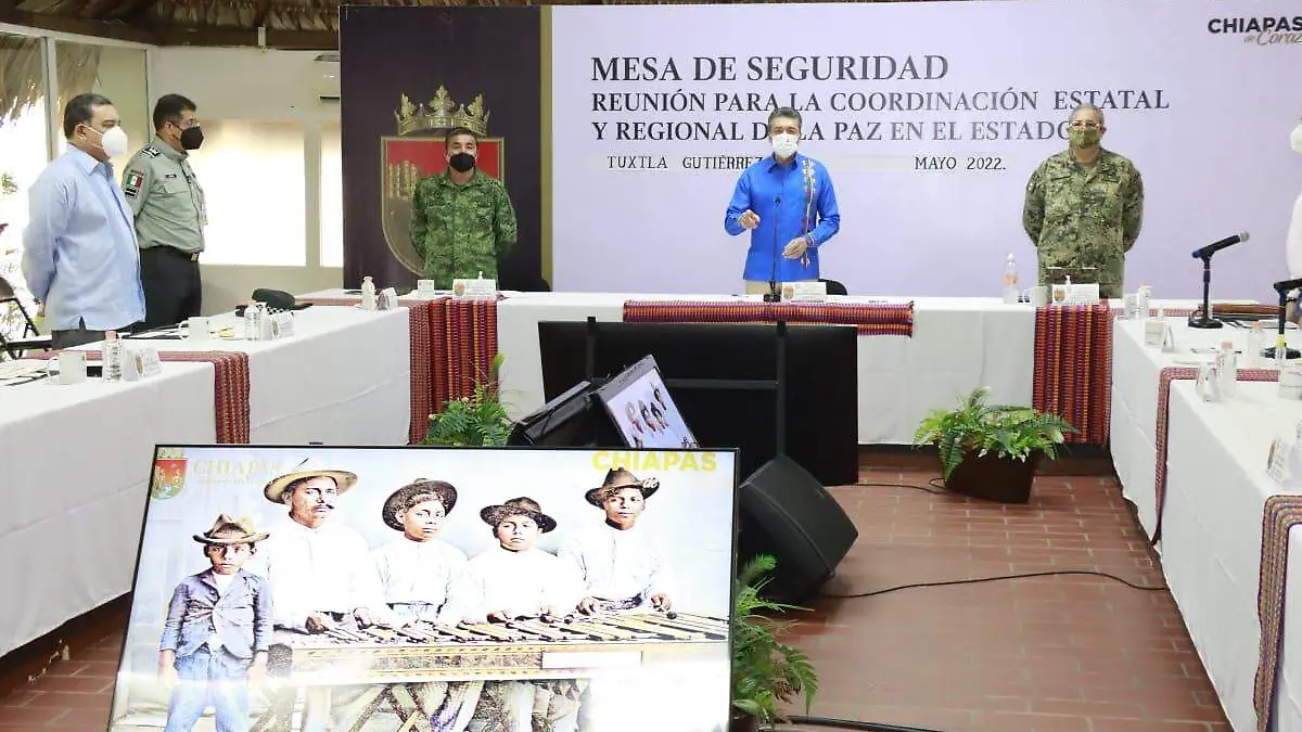 mesa de seguridad