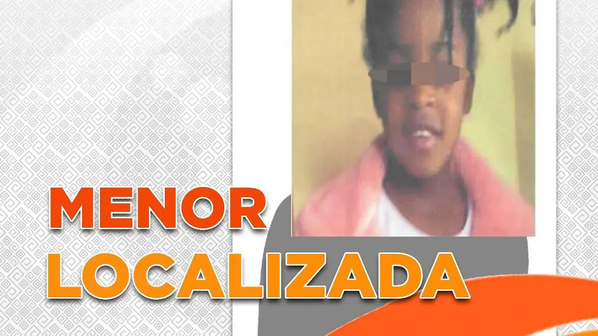 menor desaparecida