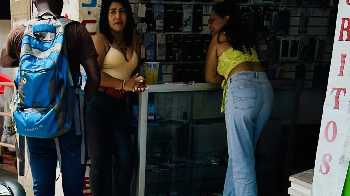 Migrantes trabajando