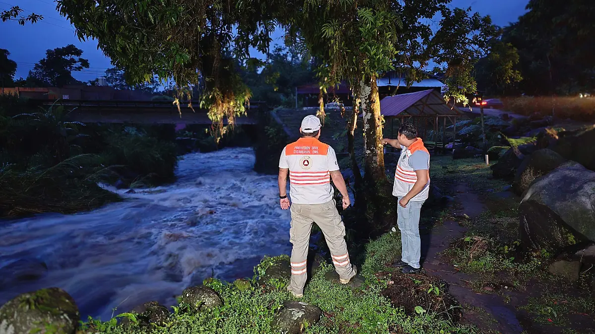 Protección Civil monitoreando ríos