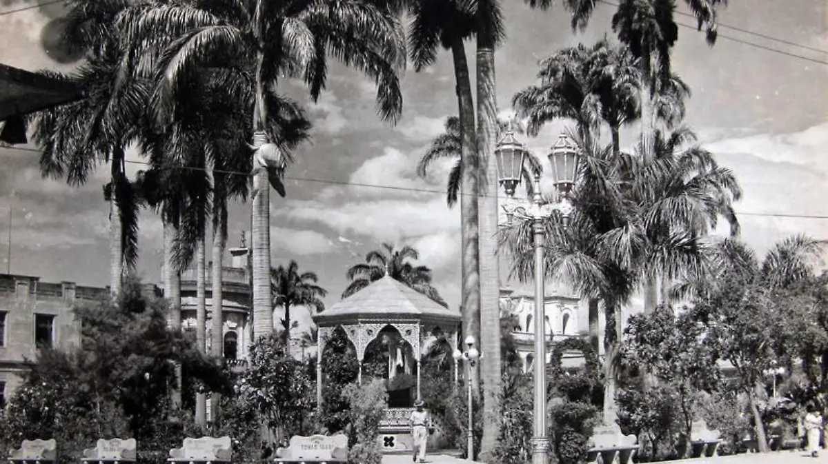 Parque central de Tapachula Miguel Hidalgo