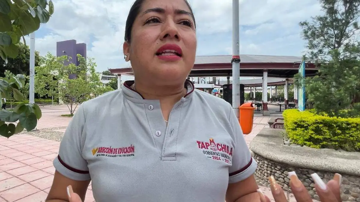 Rosa Isela Gutiérrez Fabiel, directora de Educación de Tapachula
