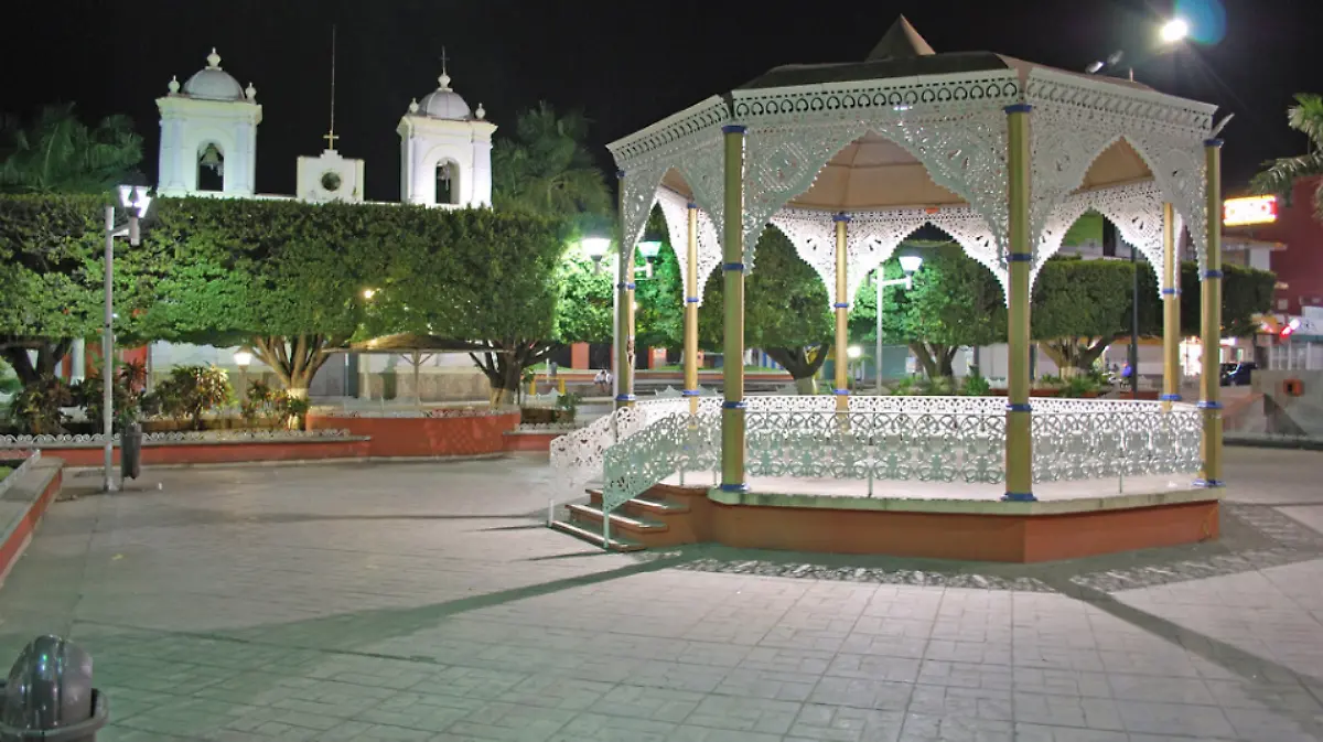 kisco parque central Tapachula