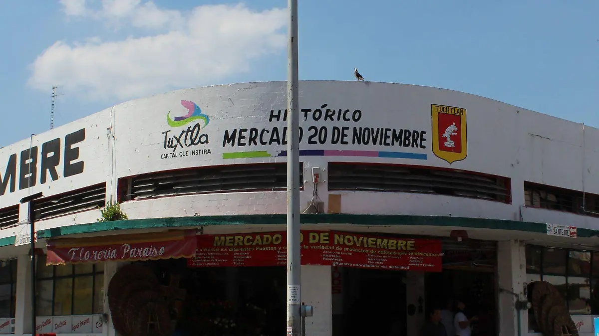 mercado de las flores