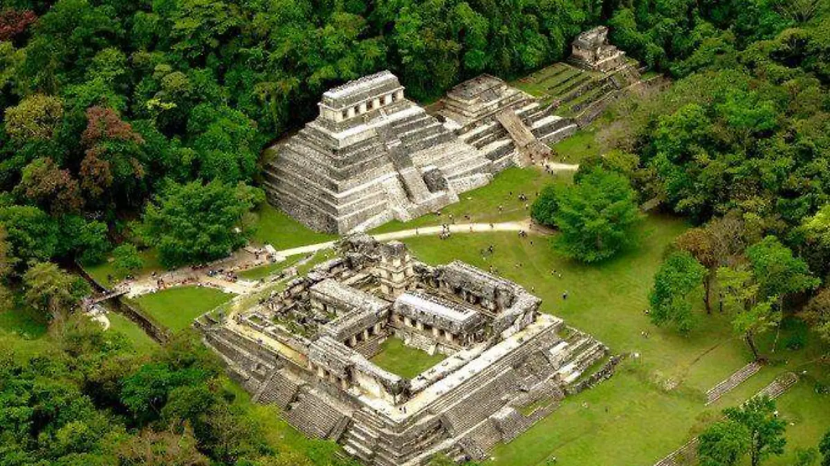 Zona arqueológica de Palenque Chiapas