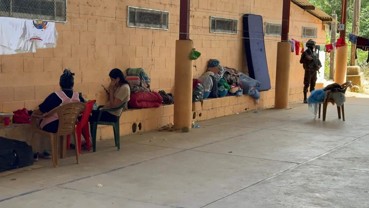 Familias chiapanecas desplazadas