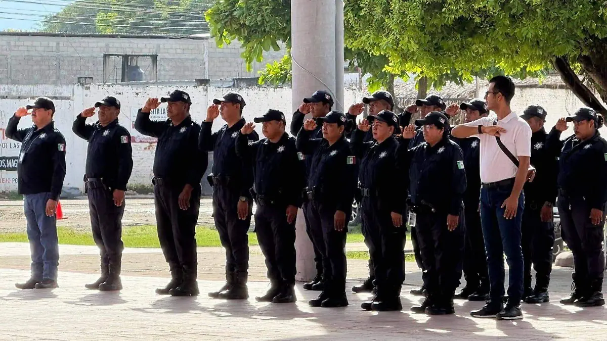 policías