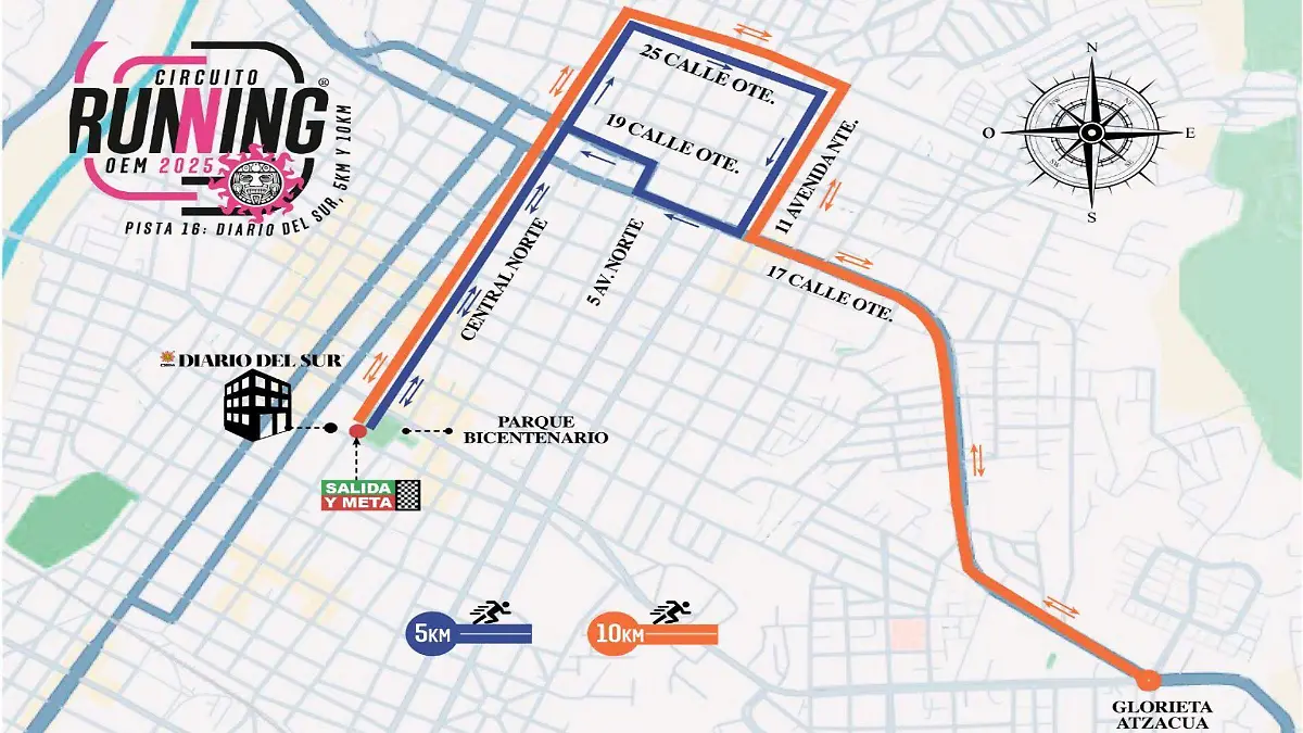 Circuito running Tapachula