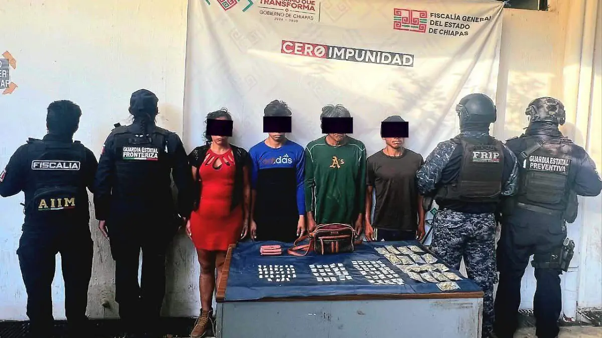 José “N”, Liliana “N”, Rosendo “N” y Versai “N”