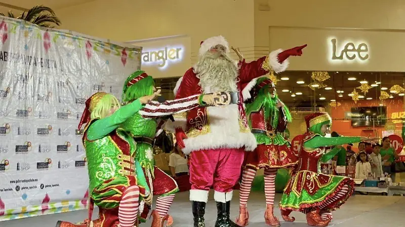 Santa Claus Plaza Galerías