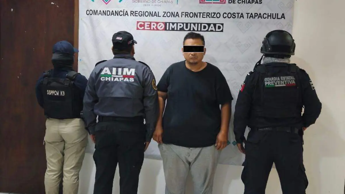 Presunto secuestrador