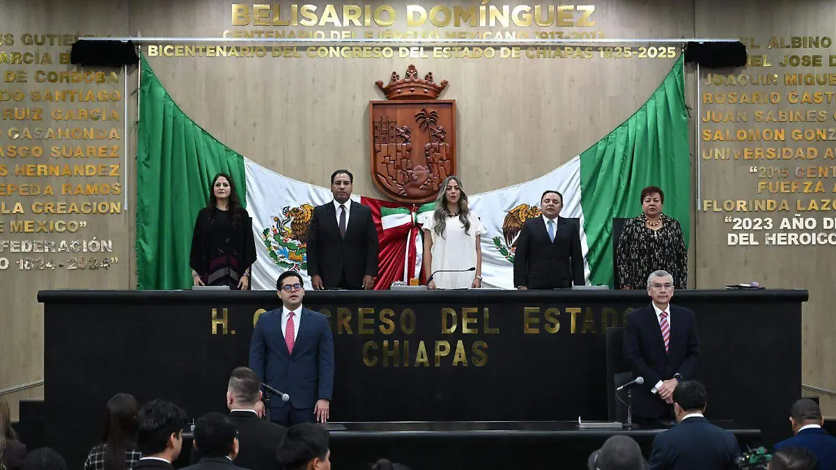 La sala de sesiones del Congreso